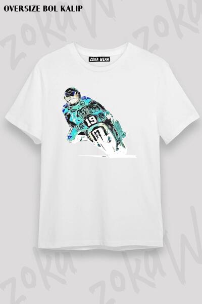 ZOKAWEAR Unisex Oversize kroj Mold Motor Sports Motor Sports 2 Design Štampan...