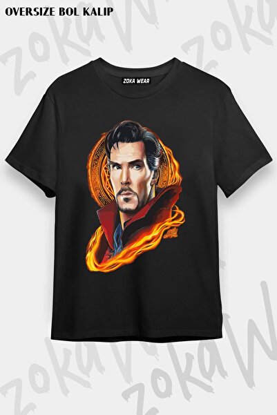 ZOKAWEAR Μπλουζάκι με στάμπα Unisex Oversize Doctor Strange v2 Design