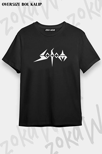 ZOKAWEAR Tricou unisex oversize cu imprimeu Sodom Design