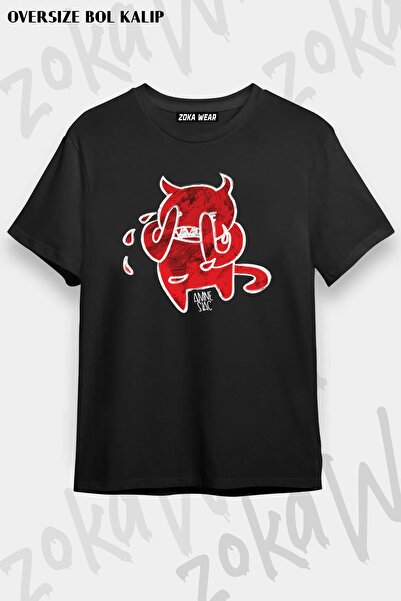 ZOKAWEAR تي شيرت مطبوع بتصميم راديوهيد Amnesiac مقاس كبير للجنسين