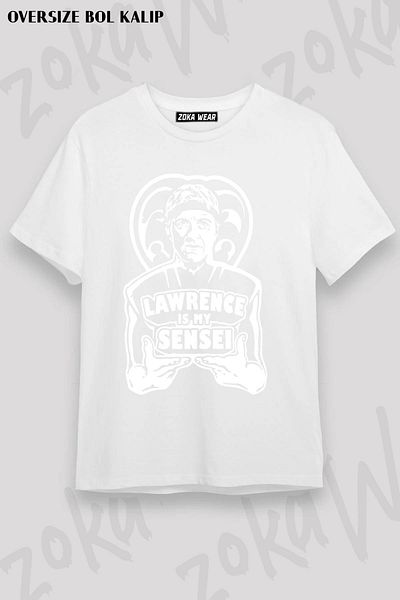 ZOKAWEAR Μπλουζάκι με στάμπα Unisex Oversize Cobra Kai Design