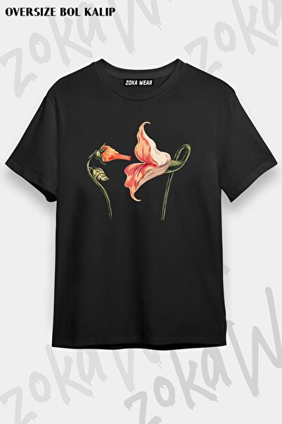 ZOKAWEAR Tricou unisex oversize cu imprimeu Pink Floyd Design