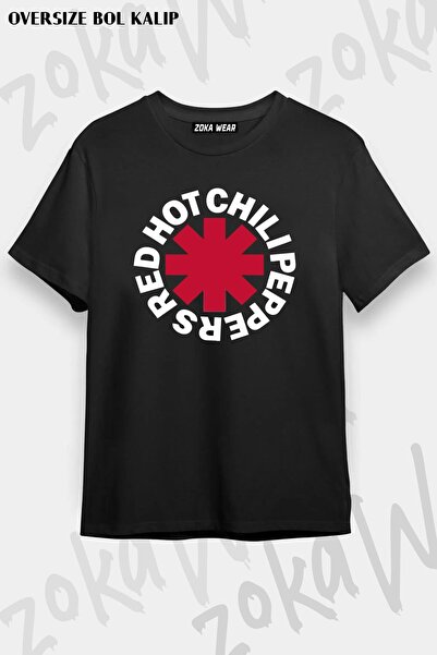 ZOKAWEAR Unisex Oversize kroj Mold Red Hot Chilli Peppers Digital Design Štam...