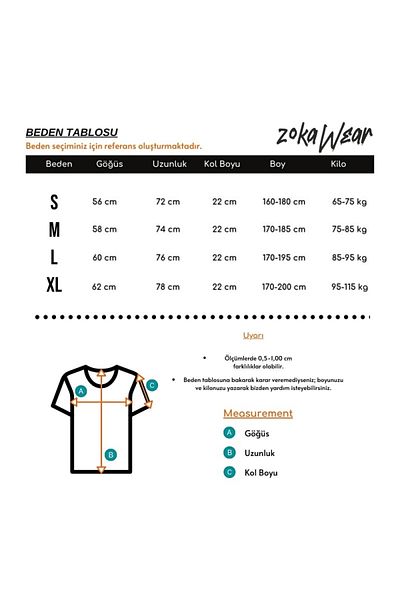 ZOKAWEAR Unisex Oversize Shape Merchandising Design Printed Tshirt