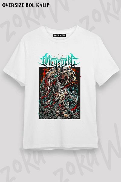 ZOKAWEAR Μπλουζάκι με στάμπα Unisex Oversize Mold Archspire Design