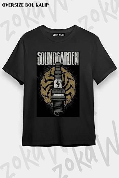 ZOKAWEAR Μπλουζάκι με στάμπα Unisex Oversize Soundgarden3 Design