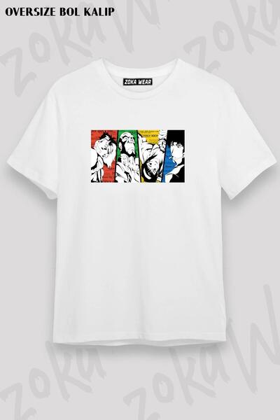 ZOKAWEAR تي شيرت مطبوع بتصميم شخصيات كاوبوي بيبوب v3 للجنسين