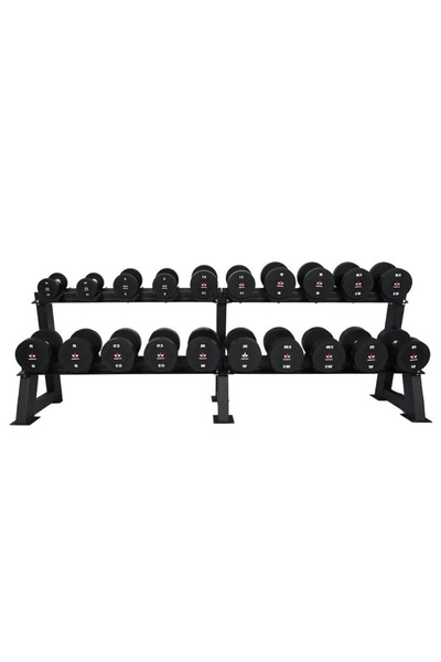 Champ Kit Dumbbell Rack 2-Tier - Perfect Organizer for Weights in Gyms and Home