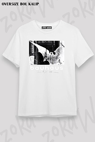 ZOKAWEAR Unisex Oversize kroj Mold Bauhaus v2 Design Štampano majica