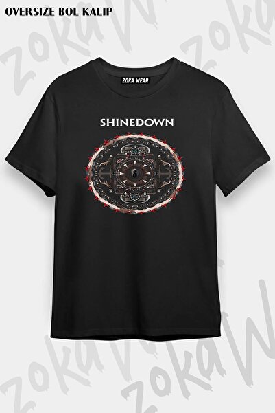 ZOKAWEAR Μπλουζάκι με στάμπα Unisex Oversize Shinedown Design