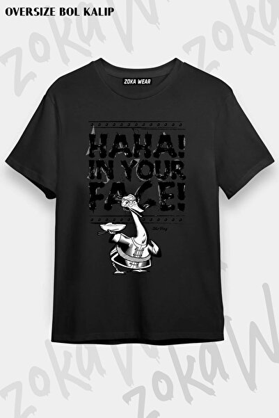 ZOKAWEAR تي شيرت مطبوع عليه King Fu Panda Mr. Ping Haha للجنسين