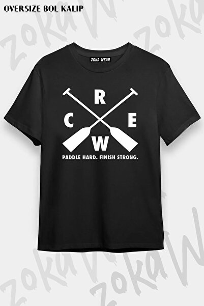 ZOKAWEAR Μπλουζάκι με στάμπα Unisex Oversize Rowing Sport v4 Design