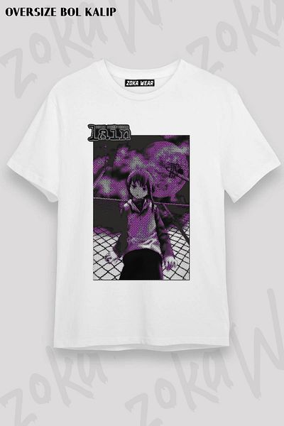 ZOKAWEAR Μπλουζάκι Unisex Oversize - Serial Experiments Lain 2 Printed