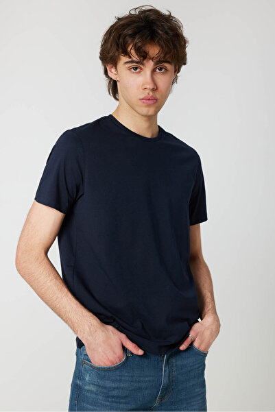 Loft Regular Fit Navy Blue Men's T-Shirt Lf2029278