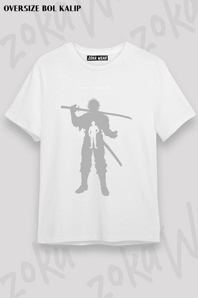 ZOKAWEAR Μπλουζάκι με στάμπα Unisex Oversize Μαύρο Τριφύλλι με σχέδιο