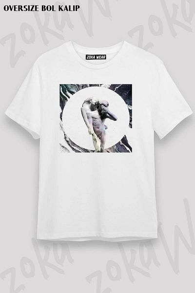 ZOKAWEAR Μπλουζάκι με στάμπα Unisex Oversize Arcade Fire v2 Design