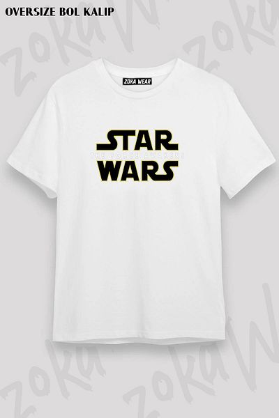 ZOKAWEAR Μπλουζάκι με στάμπα Unisex Oversize Starwars Design