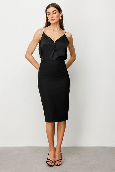 Ekol Midi Size Pencil Skirt