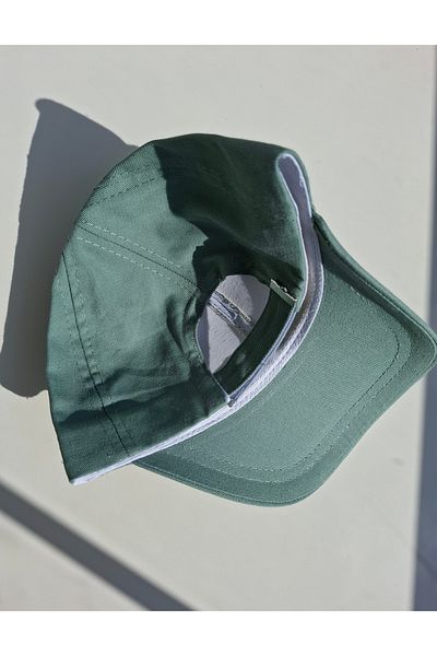 ALASEREN Solid Color Cap Hat Mint Green