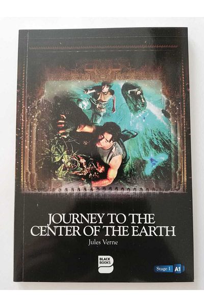 BLACK BOOKS Journey to the Center of the Earth Jules Verne English Stage 1 A1 Beginner