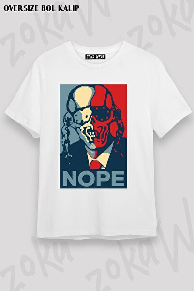 ZOKAWEAR Unisex Oversize kroj Mold Megadeth Nope Design Štampano majica