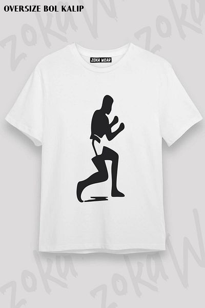 ZOKAWEAR Μπλουζάκι με στάμπα Unisex Oversize Stance Muhammad Ali Design