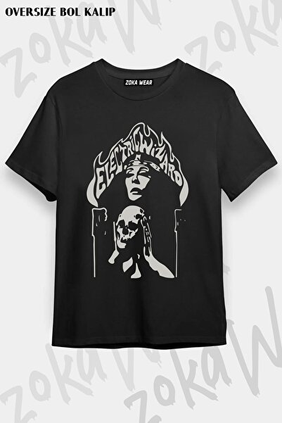 ZOKAWEAR Μπλουζάκι με στάμπα Unisex Oversize Electric Wizard v2 Design
