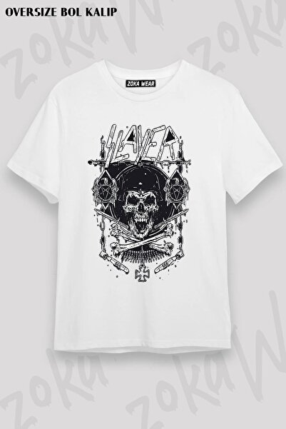 ZOKAWEAR Unisex Oversize kroj Mold Slayer, S09 Rock Metal Design Štampano majica