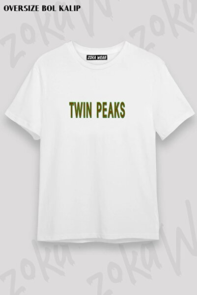ZOKAWEAR Μπλουζάκι με στάμπα Unisex Oversize Fit Twin Peaks Design