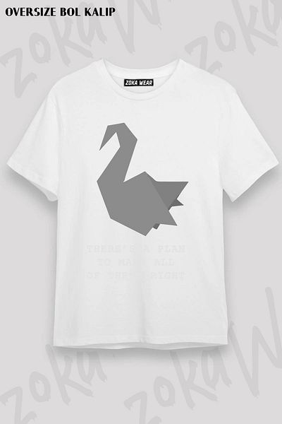 ZOKAWEAR Tricou unisex oversize cu imprimeu Prison Break A Plan Design