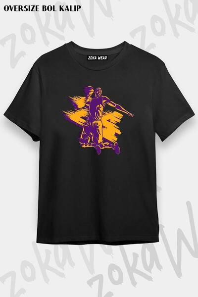 ZOKAWEAR Unisex Oversize kroj Mold Kobe Bryant Design Štampano majica