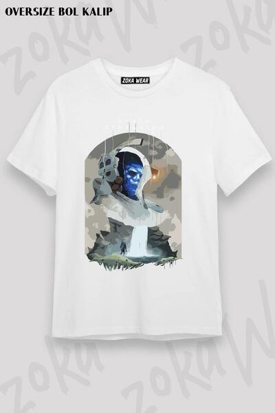 ZOKAWEAR Unisex Oversize kroj Mold Death Stranding v2 Design Štampano majica
