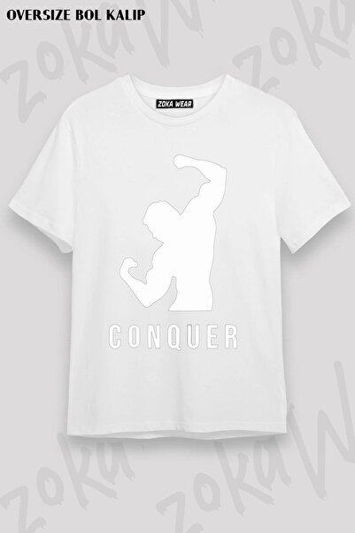 ZOKAWEAR Tricou unisex oversize cu imprimeu Arnold Schwarzenegger2