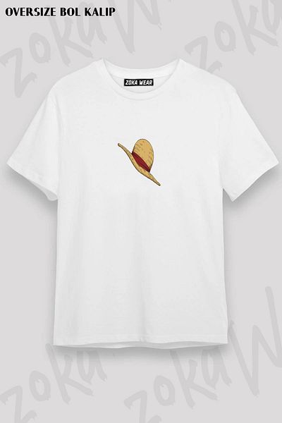 ZOKAWEAR Tricou unisex oversize cu imprimeu dintr-o bucată22