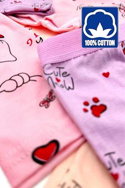 Tezzgelsin Girl's 100% Cotton 12 Pack Boxers
