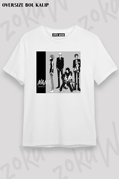 ZOKAWEAR Design unisex oversize Nana V5 - Tricou imprimat cu pietre negre