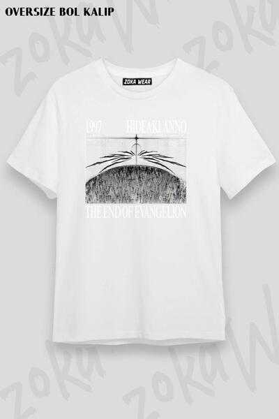 ZOKAWEAR Μπλουζάκι με στάμπα Unisex Oversize End Of Evangelion 1997