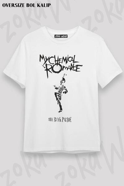 ZOKAWEAR Unisex Oversize kroj Mold Parade My Chemical Romance Design Štampano...