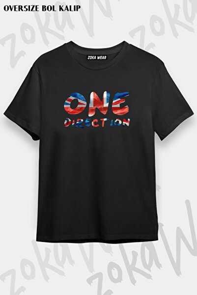 ZOKAWEAR Μπλουζάκι με στάμπα Unisex Oversize One Direction v2 Design