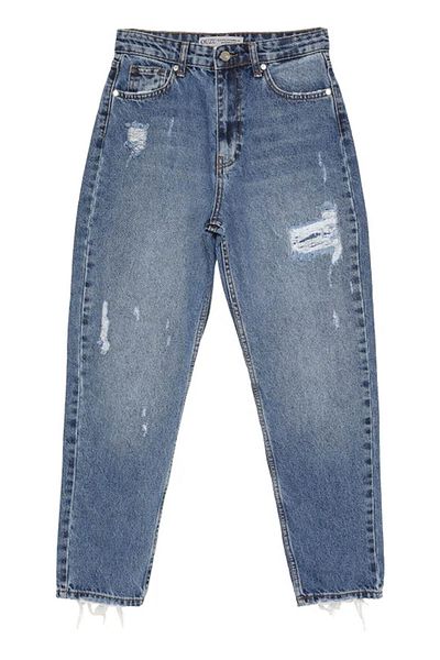 Quzu Pantaloni de jeans albaștri pentru femei 71312