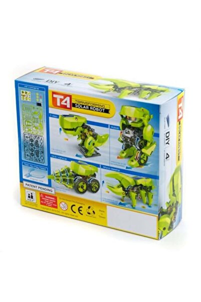 Smg Yayıncılık T4 Transforming Solar Robot,4 FARKLI MODEL OLAN