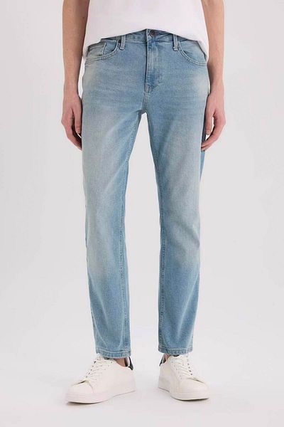 DeFacto Sergio Regular Fit - Τζιν ποδιών κανονικής μέσης E5414AX25SP