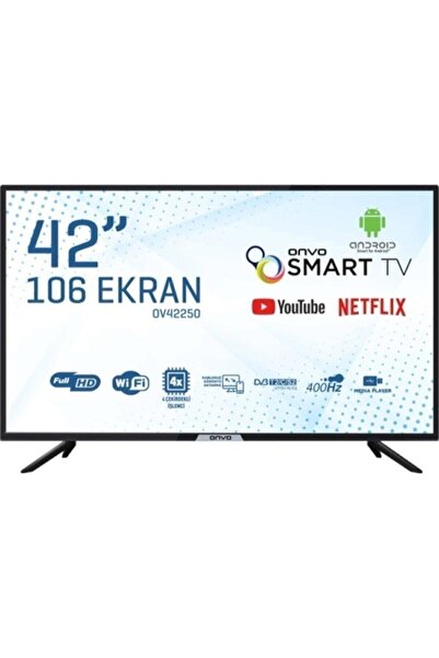 ONVO Ov42250 42" 106 Ekran Uydu Alıcılı Full Hd Smart Led Tv