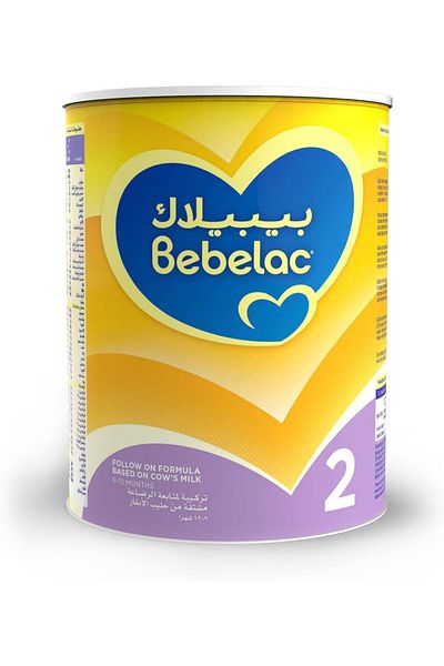 Bebelac 2 follow on formula milk, stage 2, from 6-12 months, 900 g