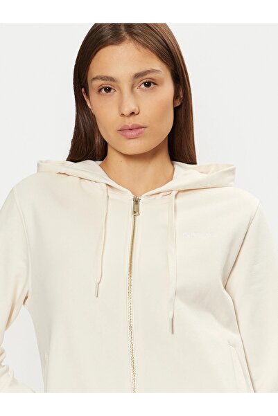 Guess Φούτερ με κουκούλα SOFIA με φερμουάρ