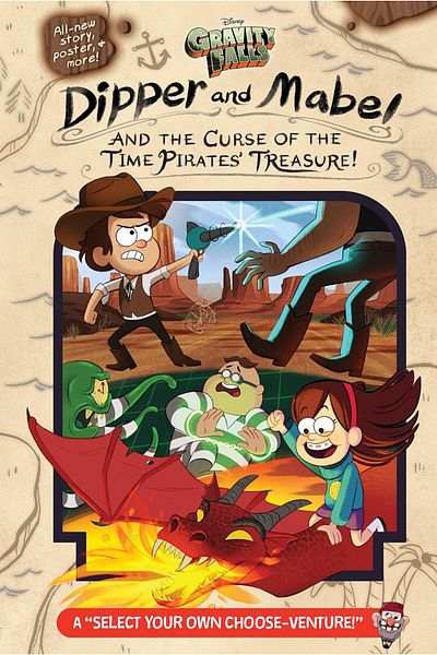 Bloomsbury Publishing Gravity Falls - Dipper and Mabel and Time Pirates' Silver! (Hardcover)