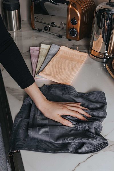 Elaganya Microfiber 5-Piece Cleaning Cloth