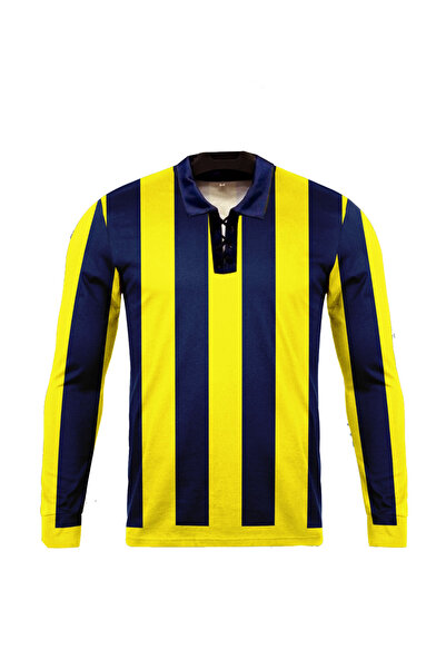 Lopron SARI LACİVERT ÇİZGİLİ  FORMA