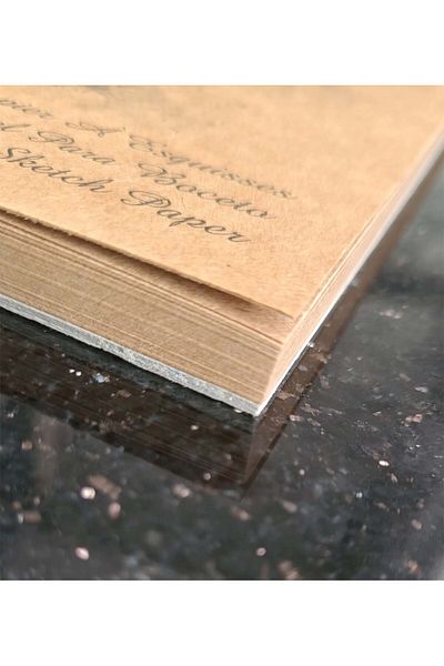 myoffice Kraft Paper A4 Sketchbook 90 G. Spiral 50 Sheets Sketchbook