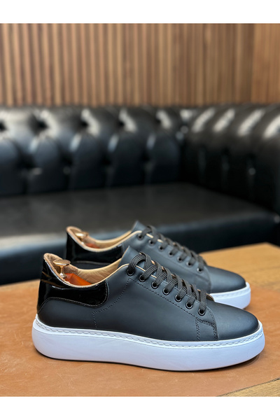 Avni Ceylan Δερμάτινα παπούτσια sneaker με χοντρή σόλα